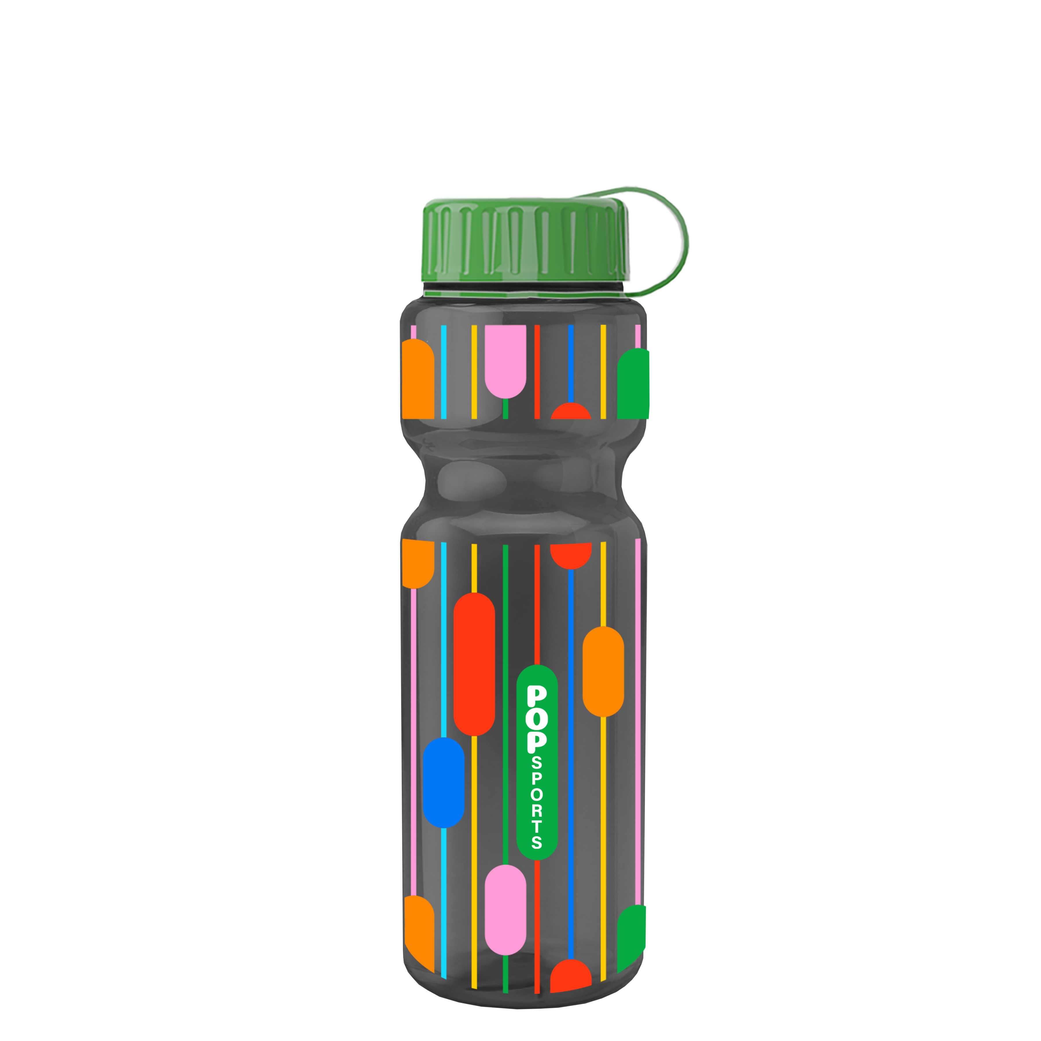 Champ Bottle with Tethered Lid - 28 oz.